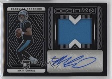 2022 Panini Obsidian Rookie Jersey Auto 153/175 Matt Corral #228 Auto 0wc9