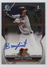 2023 Bowman Chrome Prospect Auto Braylin Tavera #CPA-BT Auto 13tt