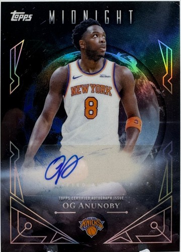 nbaカード OG anunoby next day autograph RC OG Anunoby 2025 Topps Basketball Flagship Sand Glitter | eBay
