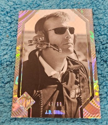 2012 Press Pass Total Memorabilia NASCAR HOLO J.D. Gibbs 47/99 #42