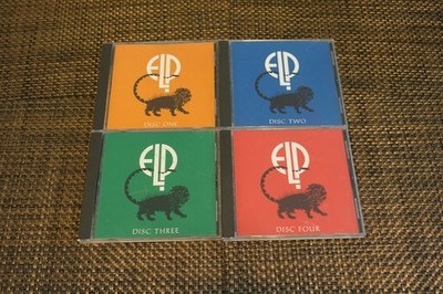 ELP : Emerson, Lake & Palmer   Return Of The Manticore 4 CD boxset [NO box]