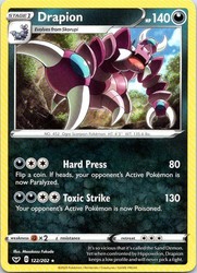 Drapion 122/202 Sword & Shield Base Set Rare