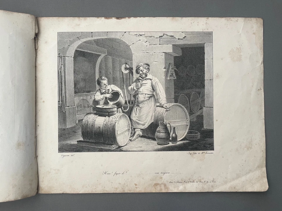 Recueil de lithographies et gravures anciennes, d'après Charlet et divers, XIXe - Photo 3/4