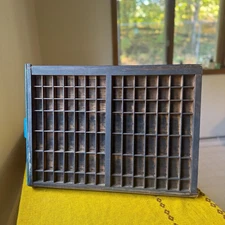Vintage Ludlow Letterpress Tray Printers Tray #151