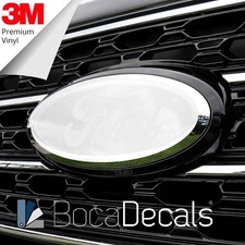 Bocadecals Emblem Overlay Insert Decals For 2025-2026 Ford Maverick Set Of 2 Bocadecals Emblem Overlay Insert Decals For 2025-2026 Ford Maverick Set Of 2