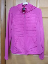 TEK GEAR womens Sz XXL Pink Jacket Hooded