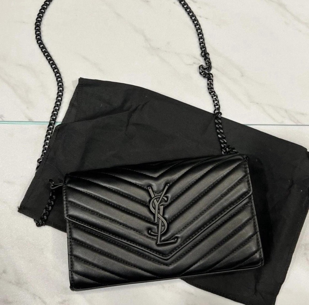 Ysl Crossbody Bag Black Free Shipping Ships Today! | eBay