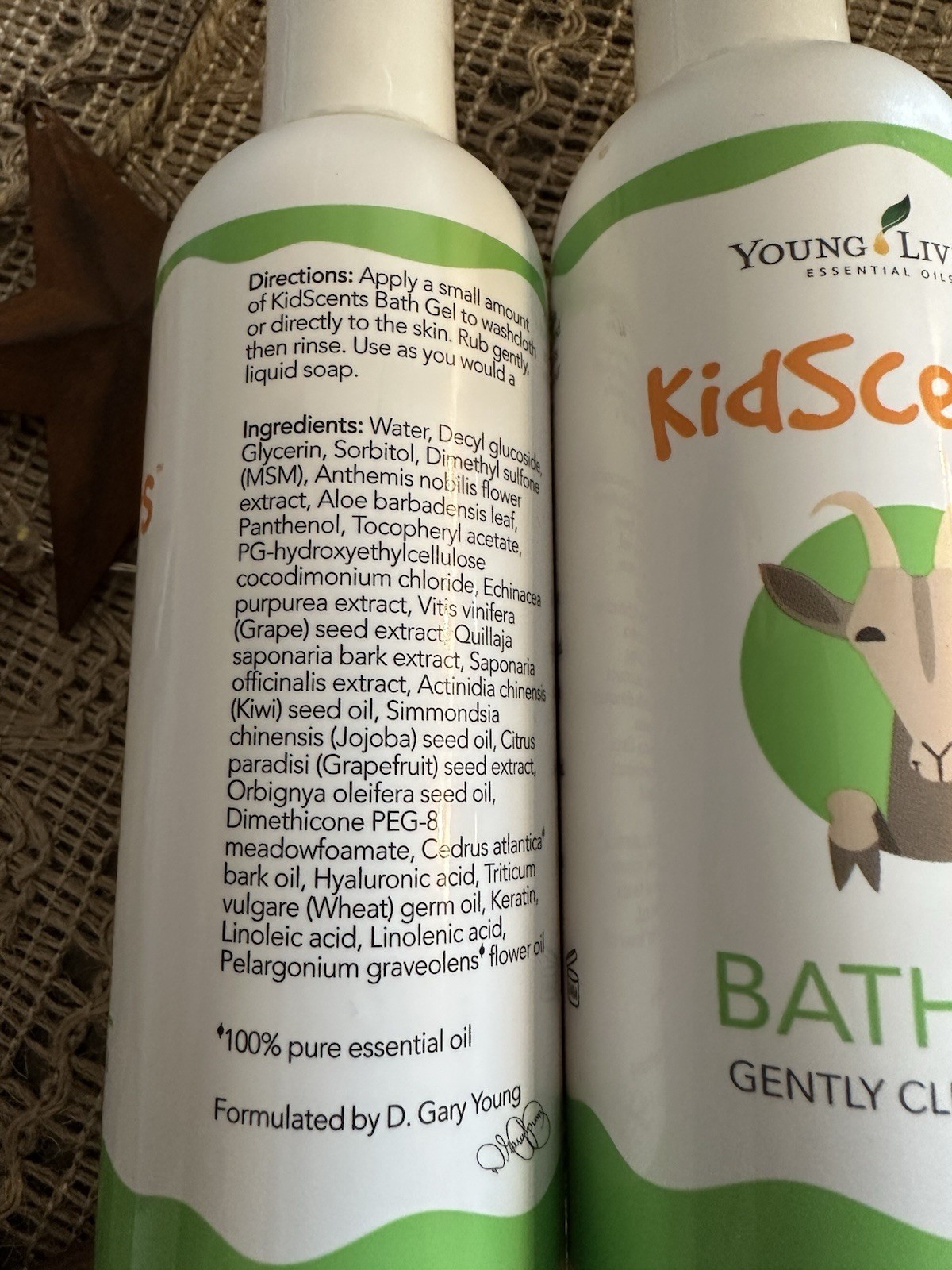 Young Living Essential Oils KidScents Bath Gel 8 fl oz-New, Sealed-2 Pack thumbnail 2