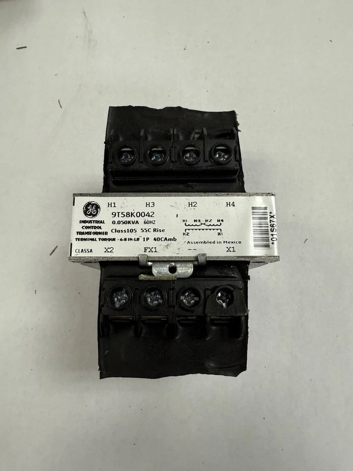GE 9T58K 0042 CONTROL POWER TRANSFORMER, 150VA, 240 X 480 pri, 120V Secondary - Image 4 of 4
