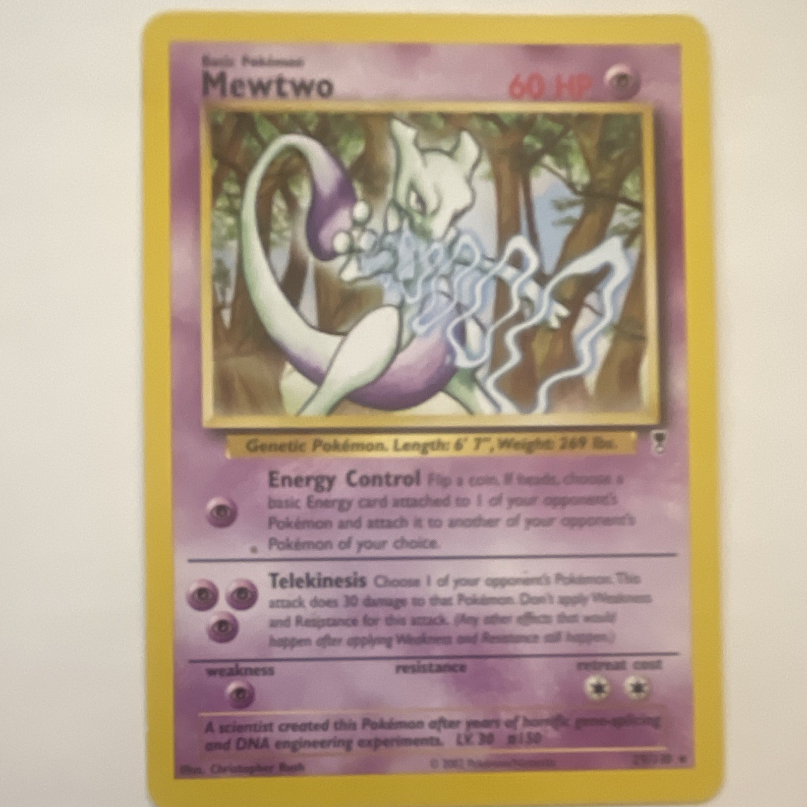 Mewtwo 29/110 Legendary Collection Regular