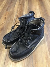 PATRON Men’s Soft Toe Working Hiking Boots Botas 708 Sz US10/MEX 29 Black