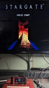 Stargate Sega Genesis Cleaned and Tested Working no manual