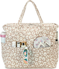 LEDAOU Große Strandtasche Mit Reißverschlus...