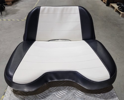 Uni Pro Allis Chalmers D17 Seat Top Assembly - Original Pattern - Black & White