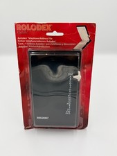 Vintage 1998 Rolodex Mobile Autodex Telephone Address File Black 67457 AB100BLK