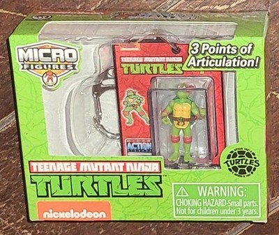TMNT Micro Figures: RAPHAEL 1'' Figure w/Stand & Mini Blister Case! #8027M