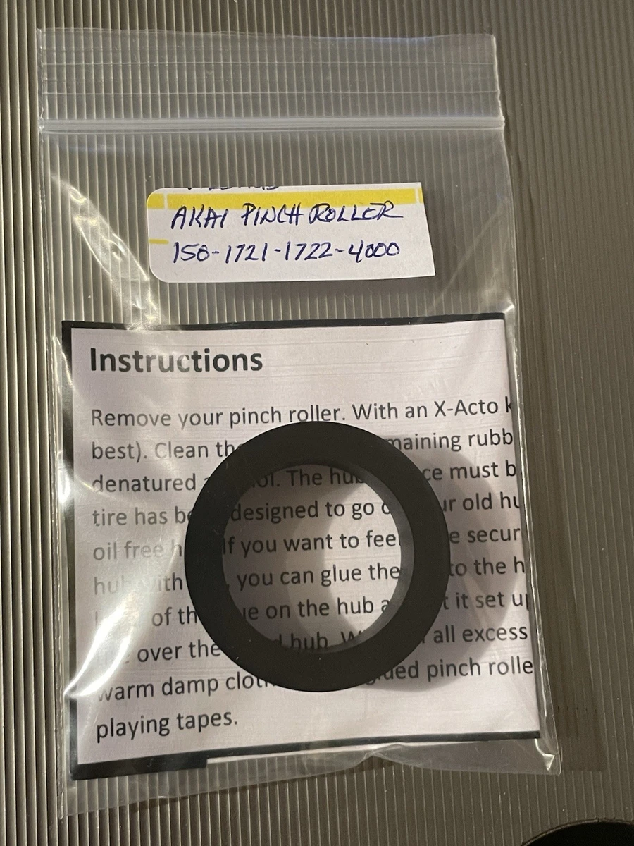 Rouleaux Pinch Rolls Akai GXC-735D Pour Cassette - Neufs Sous Emballage - Pièce Remplacement