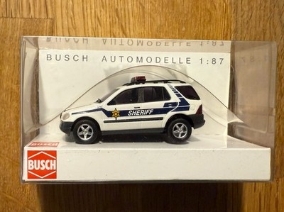 Top: Busch 48505 Mercedes ML-Klasse  320 US Sheriff Automodell 1:87!