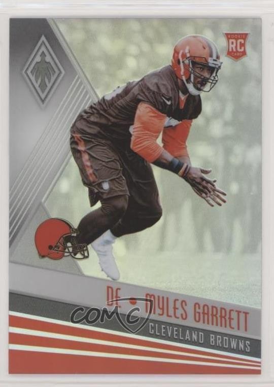 2017 Panini Phoenix Rookies Myles Garrett #141 Rookie RC re6