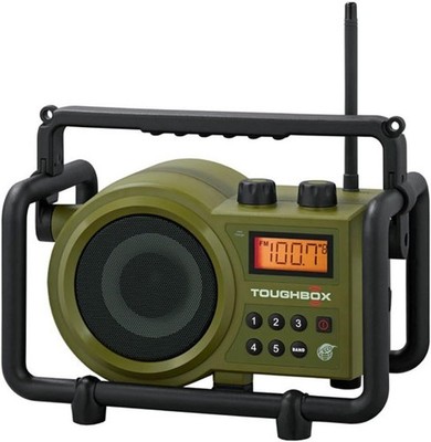 Sangean TB-100 TOUGHBOX FM AM Aux Ultra Rugged Digital Radio