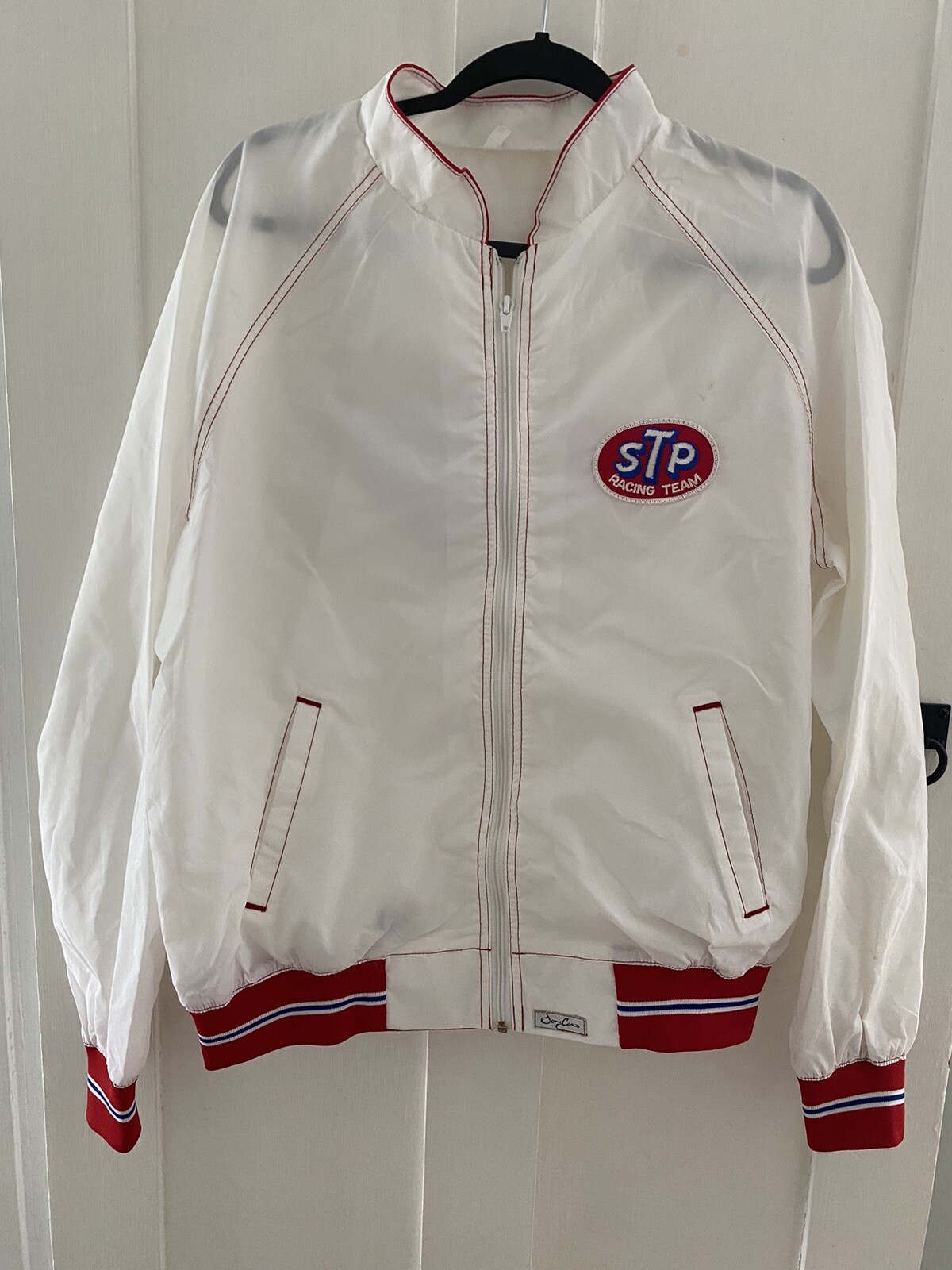 Vintage STP Racing Team Tony Cano Windbreaker Jacket… - Gem