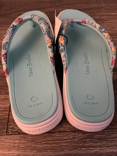 Vera Bradley Disney Little Mermaid Cloud Sandals Womens Size 5 NWT - Picture 6 of 9
