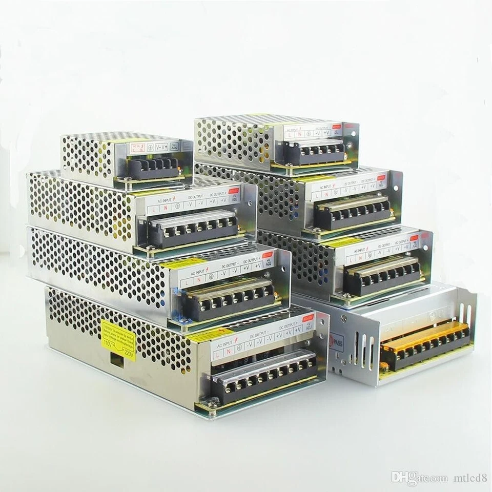 AC240V to DC5/12/24 IP20 LED Driver Switch Power supply Lighting Transformer PSU - Image 4 of 4