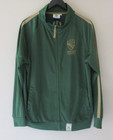 CRICKET AUSTRALIA Tracksuit Top Jacket Zip Front Green Size L Long Sleeve 2011