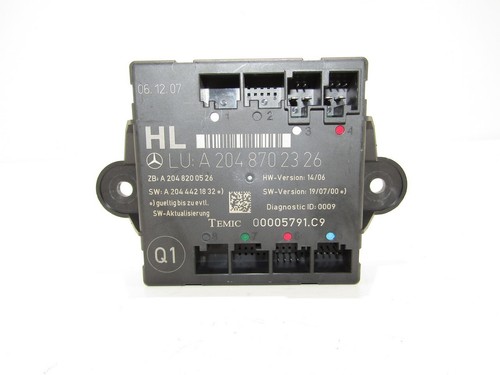 MERCEDES BENZ C W204 DOOR CONTROL Module Tür Steuergerät A2048702326