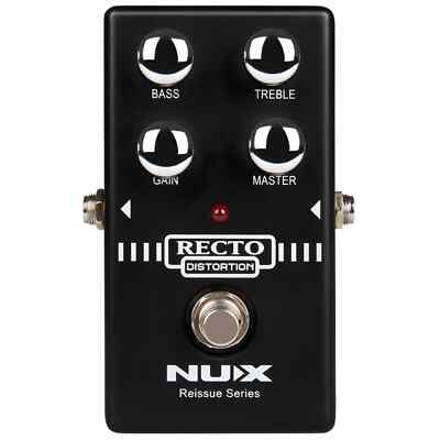 NuX Neuauflage Recto Verzerrung Gitarren-Effektpedal