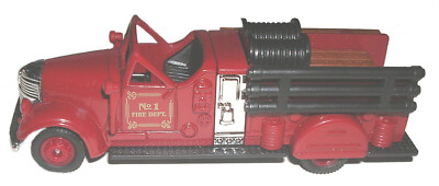 Reader's Digest 1939 Ward LaFrance 4'' Long Die Cast Fire Truck