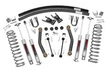 Rough Country 4.5 Lift Kit Wadd-a-leaf For 1984-2001 Jeep Xj Cherokee 623n2