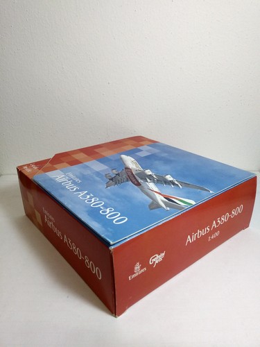 Gemini Jets 1:400 Emirates FIRST A380-800 A6-EDA Rare Collectible Model MINT - Foto 18 di 19