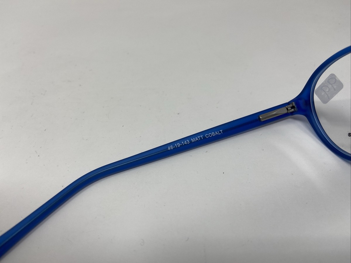 ENHANCE EYEWEAR 3996 46/19/143 MATTE COBALT BLUE FLEX HINGE 