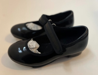 Unbranded NEW Mary Jane Tap Dance Shoes Patent Leather Black Size 11 11C