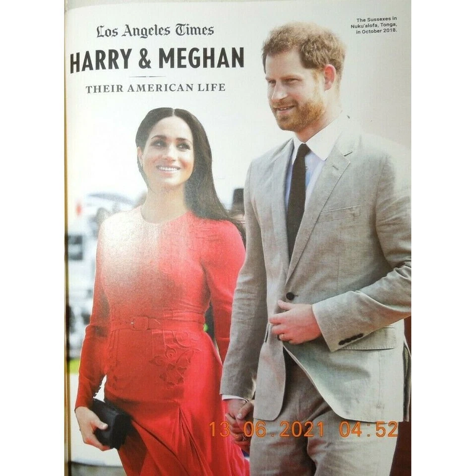 HARRY & MEGHAN their american life LOS ANGELES TIMES royal aura SPECIAL LOVE - Image 2 of 4