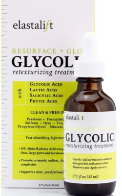 New Elastalift Resurfacing Glycolic Acid Facial Peel Serum, Anti-Aging Dark Spot