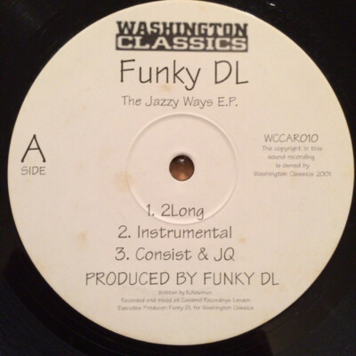 Funky DL - The Jazzy Ways E.P. / VG / 12''''