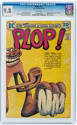 PLOP! #5 CGC NMMT 9.8 BERNI WRIGHTSON 1974 DC WOLVERTON Anderson SERGIO ARAGONES