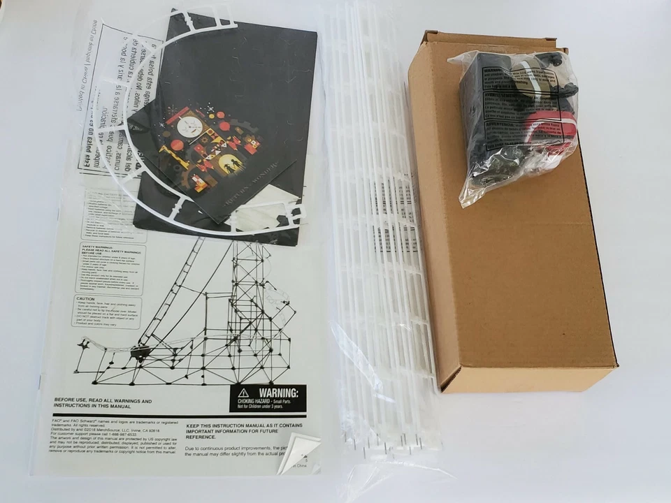 FAO Schwarz Build-A-Roller Coaster 753-piece Set New in Box - Image 4 of 4