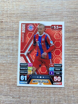Match Attax Extra 14/15 - 480 - Sebastian RODE