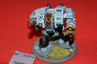Warhammer 40k Space Wolves Wolf Dreadnought bemalt Games Workshop Wolf Plastik 
