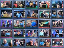 1998 SkyBox Star Trek Original Two Character Log Card Complete Your Set U Pick