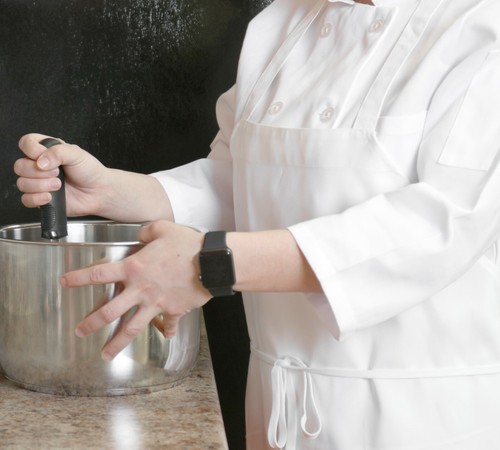 Paquete de 12 delantales de cocina - delantal de poliéster tamaño babero completo - negro rojo o blanco - Imagen 64 de 65