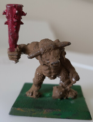 Games Workshop Beastman MINOTAUR Metal 25mm Miniature Warhammer Fantasy RPG