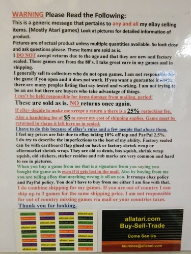 Atari 2600 Proto Rocky and Bullwinkle  - Picture 8 of 9