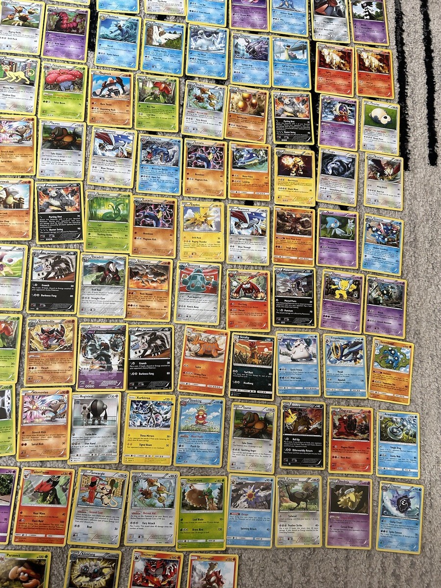 are there rare non holo pokemon cards 148 ALL RARES NON HOLO Mid Era Pokemon Cards