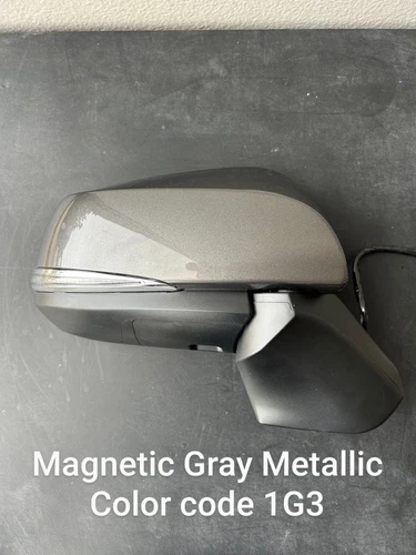 NEW GRAY mirror fit 19-24 Toyota Rav4 Passenger RH Limited Puddle/BSM/Signal