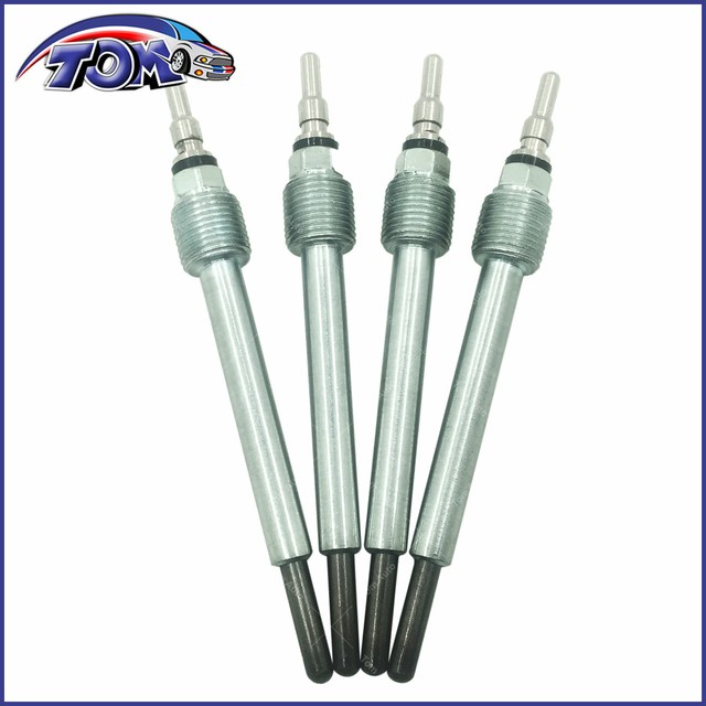 4Pcs Glow Plug Set For 200406 Ford 6.0L 6.0 Powerstroke eBay