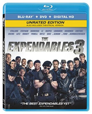 The Expendables 3 - Unrated (Blu-ray/DVD/Digital, 2014, Widescreen) NEW